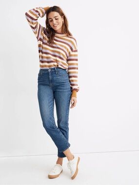 Madewell Classic Straight Jeans in Coldbrook Wash